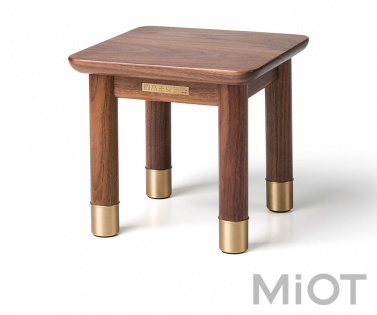 Набір меблів Xiaomi Tongshifu Small Walnut Wood Series Black Walnut (стіл + 2 табурета)